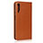 Coque Portefeuille Livre Cuir Etui Clapet L08 pour Huawei Honor 9X Pro Orange