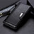 Coque Portefeuille Livre Cuir Etui Clapet L08 pour Huawei Nova 8 5G Noir