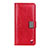 Coque Portefeuille Livre Cuir Etui Clapet L08 pour Realme 7 Rouge