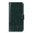 Coque Portefeuille Livre Cuir Etui Clapet L08 pour Realme C11 Vert