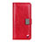 Coque Portefeuille Livre Cuir Etui Clapet L08 pour Realme X7 5G Rouge