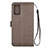 Coque Portefeuille Livre Cuir Etui Clapet L08 pour Samsung Galaxy S20 Plus 5G Petit