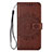 Coque Portefeuille Livre Cuir Etui Clapet L08 pour Samsung Galaxy S20 Plus Marron