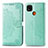 Coque Portefeuille Livre Cuir Etui Clapet L08 pour Xiaomi Redmi 9C Pastel Vert