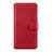 Coque Portefeuille Livre Cuir Etui Clapet L08 pour Xiaomi Redmi Note 9 Pro Max Rouge