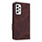 Coque Portefeuille Livre Cuir Etui Clapet L08Z pour Samsung Galaxy A53 5G Marron