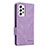 Coque Portefeuille Livre Cuir Etui Clapet L08Z pour Samsung Galaxy A53 5G Violet