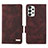 Coque Portefeuille Livre Cuir Etui Clapet L08Z pour Samsung Galaxy A73 5G Marron