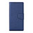 Coque Portefeuille Livre Cuir Etui Clapet L09 pour Huawei P20 Pro Bleu