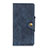 Coque Portefeuille Livre Cuir Etui Clapet L09 pour Motorola Moto One Fusion Plus Bleu