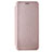 Coque Portefeuille Livre Cuir Etui Clapet L09Z pour Samsung Galaxy A03s Or Rose