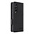 Coque Portefeuille Livre Cuir Etui Clapet L09Z pour Samsung Galaxy Z Fold3 5G Noir