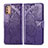 Coque Portefeuille Livre Cuir Etui Clapet L10 pour Motorola Moto G9 Plus Violet