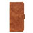 Coque Portefeuille Livre Cuir Etui Clapet L10 pour Oppo A33 Marron