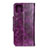 Coque Portefeuille Livre Cuir Etui Clapet L10 pour Samsung Galaxy A71 4G A715 Violet