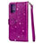 Coque Portefeuille Livre Cuir Etui Clapet L10 pour Samsung Galaxy S20 Plus 5G Violet