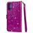 Coque Portefeuille Livre Cuir Etui Clapet L10 pour Samsung Galaxy S20 Plus Violet