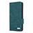 Coque Portefeuille Livre Cuir Etui Clapet L10Z pour Samsung Galaxy A53 5G Vert