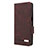 Coque Portefeuille Livre Cuir Etui Clapet L10Z pour Samsung Galaxy M33 5G Marron