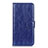 Coque Portefeuille Livre Cuir Etui Clapet L11 pour Huawei P smart S Bleu