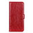 Coque Portefeuille Livre Cuir Etui Clapet L11 pour Huawei P smart S Rouge