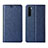 Coque Portefeuille Livre Cuir Etui Clapet L11 pour OnePlus Nord Bleu