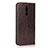 Coque Portefeuille Livre Cuir Etui Clapet L11 pour Xiaomi Redmi 8 Marron