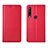 Coque Portefeuille Livre Cuir Etui Clapet L12 pour Huawei Honor 9C Rouge