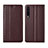 Coque Portefeuille Livre Cuir Etui Clapet L12 pour Huawei Honor 9X Pro Marron