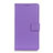 Coque Portefeuille Livre Cuir Etui Clapet L12 pour Huawei Mate 40 Lite 5G Violet