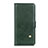 Coque Portefeuille Livre Cuir Etui Clapet L12 pour Oppo Find X3 Lite 5G Vert