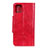 Coque Portefeuille Livre Cuir Etui Clapet L12 pour Samsung Galaxy A71 4G A715 Rouge