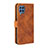 Coque Portefeuille Livre Cuir Etui Clapet L12Z pour Samsung Galaxy M32 4G Marron