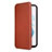 Coque Portefeuille Livre Cuir Etui Clapet L12Z pour Samsung Galaxy S21 5G Marron