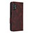 Coque Portefeuille Livre Cuir Etui Clapet L13Z pour Samsung Galaxy M32 5G Marron