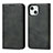 Coque Portefeuille Livre Cuir Etui Clapet L14 pour Apple iPhone 13 Mini Noir