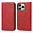 Coque Portefeuille Livre Cuir Etui Clapet L14 pour Apple iPhone 14 Pro Rouge