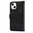 Coque Portefeuille Livre Cuir Etui Clapet L15 pour Apple iPhone 15 Petit