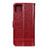 Coque Portefeuille Livre Cuir Etui Clapet L15 pour Huawei Honor 30S Vin Rouge