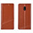 Coque Portefeuille Livre Cuir Etui Clapet L15 pour Xiaomi Redmi 8A Orange