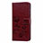 Coque Portefeuille Livre Cuir Etui Clapet L17 pour Samsung Galaxy A51 5G Marron