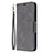 Coque Portefeuille Livre Cuir Etui Clapet L18 pour Samsung Galaxy A31 Gris