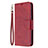 Coque Portefeuille Livre Cuir Etui Clapet L18 pour Samsung Galaxy A31 Rouge