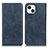 Coque Portefeuille Livre Cuir Etui Clapet L26 pour Apple iPhone 13 Bleu