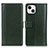 Coque Portefeuille Livre Cuir Etui Clapet L28 pour Apple iPhone 13 Vert