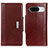 Coque Portefeuille Livre Cuir Etui Clapet M01L pour Google Pixel 8 5G Marron