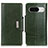 Coque Portefeuille Livre Cuir Etui Clapet M01L pour Google Pixel 8 5G Vert