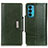 Coque Portefeuille Livre Cuir Etui Clapet M01L pour Motorola Moto Edge 20 5G Vert