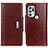 Coque Portefeuille Livre Cuir Etui Clapet M01L pour Motorola Moto G60s Marron