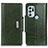 Coque Portefeuille Livre Cuir Etui Clapet M01L pour Motorola Moto G60s Vert